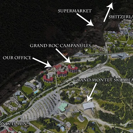 Résidence Grand Roc - Campanules 016 - Happy Rentals Apartamento Chamonix Mont Blanc